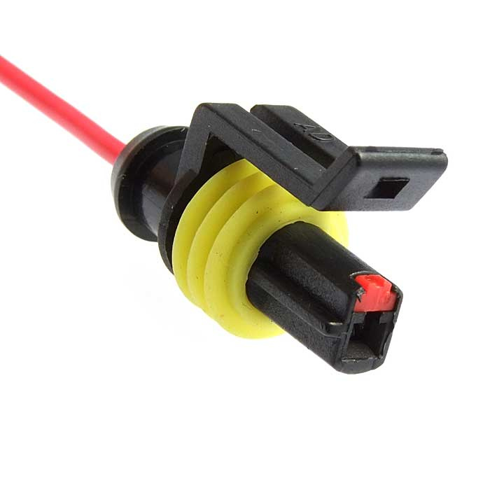 Разъём авт. соединитель RUICHI DJ7011-1.5-21 (18AWG 200 мм), 12/ 24 (DC) В фото 1