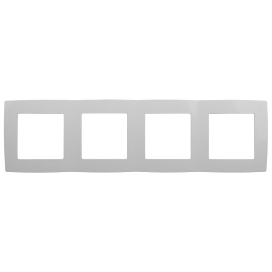Рамка ЭРА 12-5004-01 4-ая горизонт. белая ЭРА 12 фото 1