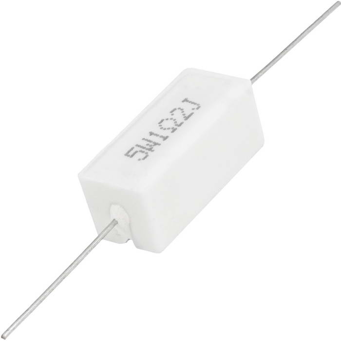 Мощный постоянный резистор RUICHI RX27-1 1.2 Ом 5W 5% / SQP5, керамо-цементный  корпус фото 1