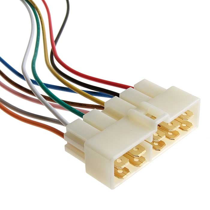 Авт. соединитель RUICHI DJ7101-6.3-11, 18AWG, 300 мм фото 1