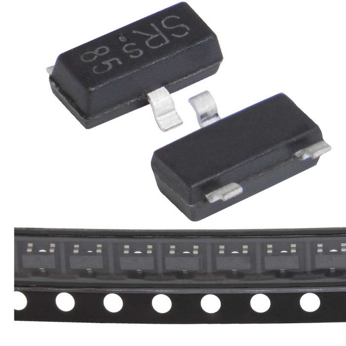 BSS131 HXY полевой транзистор (MOSFET), N-канал, 240 В, 0.22А, 20 Ом, 0.22 нКл, SOT-23 фото 1