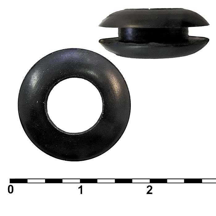 Втулка проходная RUICHI 8х14х10х6х2, резина EPDM фото 1