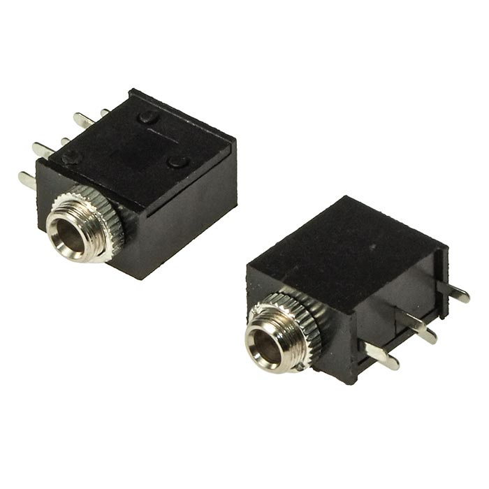 Разъём аудио RUICHI TKX3-3.5-12 PCB jack, гнездо на плату фото 1