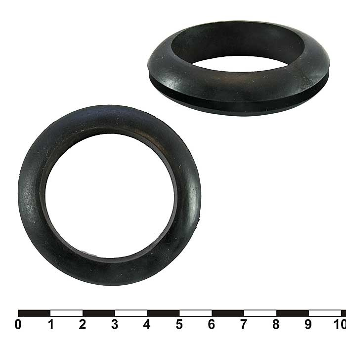 Втулка проходная RUICHI 40х53х43.5х12х3, резина EPDM фото 1