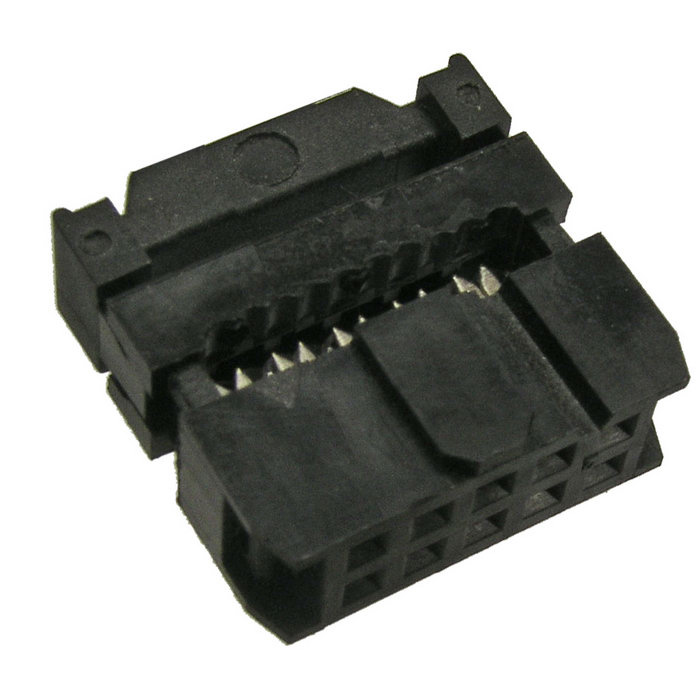 Разъём IDC-10F RUICHI, 10 контактов фото 1