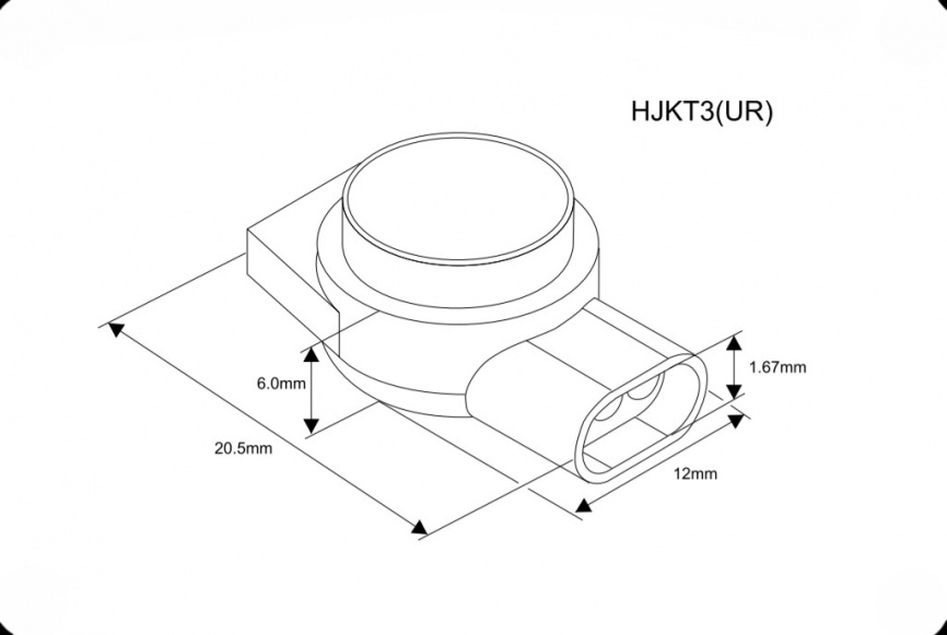 Скотчлок на 3 жилы RUICHI HJKT3, IDC, 0.4-0.7 мм, -40...+60 °С фото 2