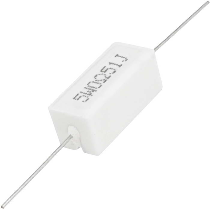 Мощный постоянный резистор RUICHI RX27-1 0.51 Ом 5W 5% / SQP5, керамо-цементный  корпус фото 1