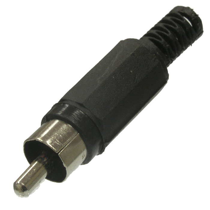Разъём RCA RUICHI 7-0206/RP-405, чёрный фото 1