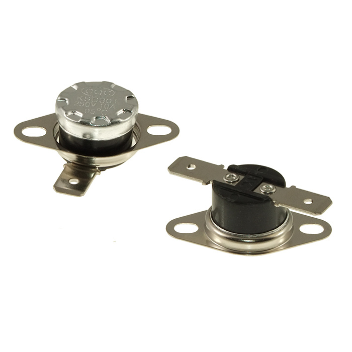 Термостат биметаллический RUICHI KSD301, 75 °C, 10 A, SPST NC фото 1