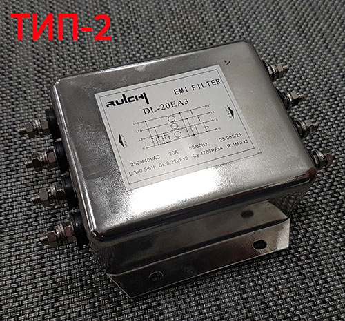 Сетевой фильтр RUICHI DL-20EA3, 20 А фото 2