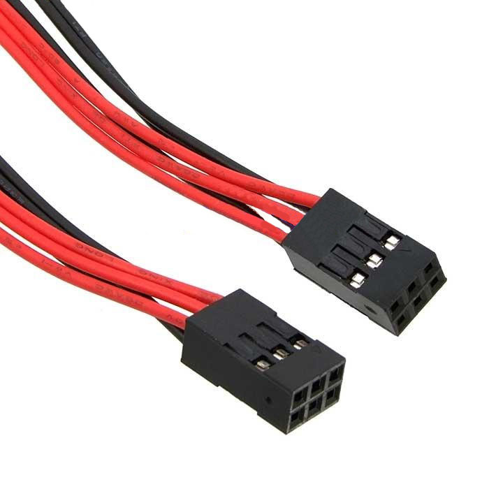 Межплатный кабель питания BLD 2x03 *2 AWG26 0.3m фото 1