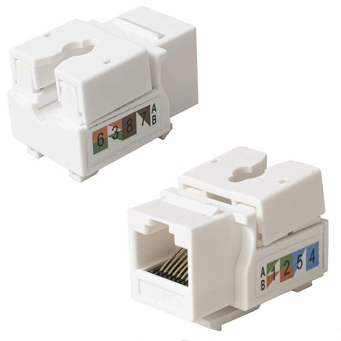 Модуль кейстоун RUICHI RH-RJ45U5E/90W фото 1