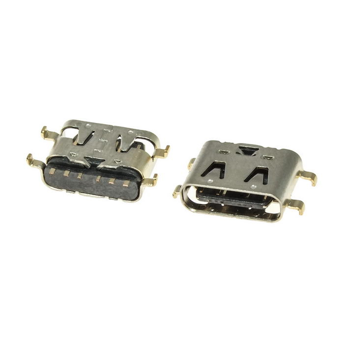 Разъём USB RUICHI USB3.1 TYPE-C 12PF-075, 12 контактов фото 1