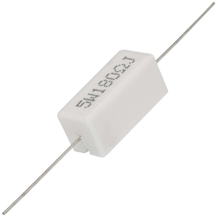 Мощный постоянный резистор RUICHI RX27-1 180 Ом 5W 5% / SQP5, керамо-цементный   корпус фото 1