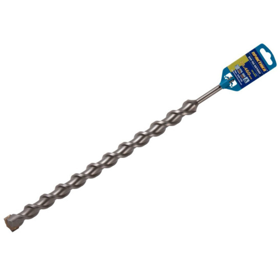 Бур по бетону 28x460 мм, "Профи", SDS-plus, 038-159, Практика, Китай фото 5