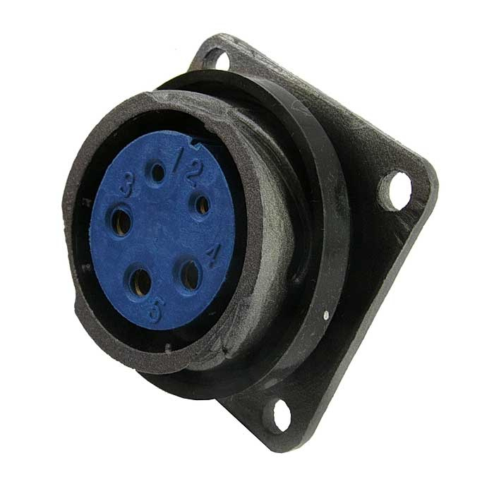 Разъём быстроразъёмный SZC FQ24-5pin ZK, 5-ти контактный фото 1