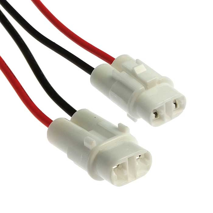 Разъём авт. соединитель RUICHI DJ7026-2-21 (18AWG 300 мм), 12/ 24 (DC) В фото 1