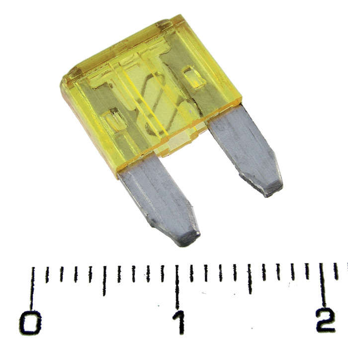 Предохранитель флажковый мини RUICHI S1035-1, 20 A, 32 В, -40…+125 °C фото 1