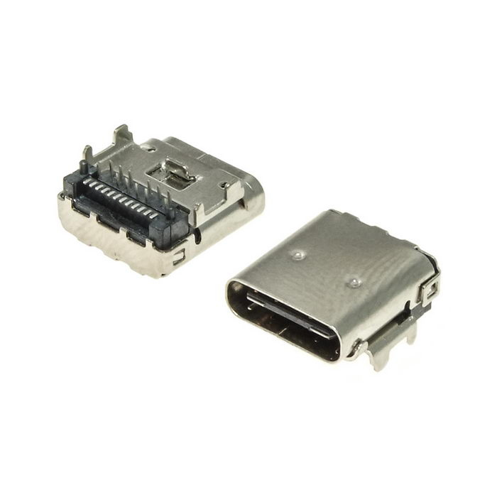 Разъём USB RUICHI USB3.1 TYPE-C 24PF-022, 24 контакта фото 1