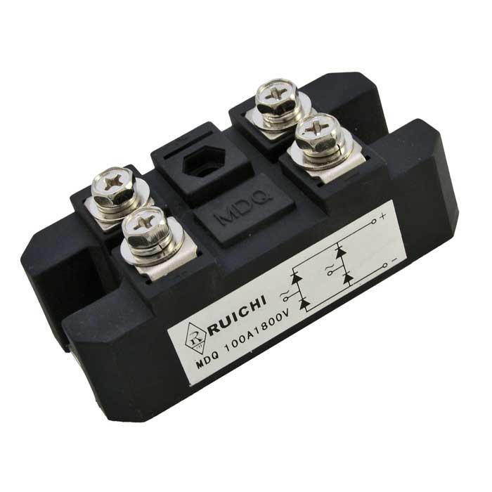 MDQ100-1800V RUICHI диодный мост 1800 В, 100 А, однофазный фото 1