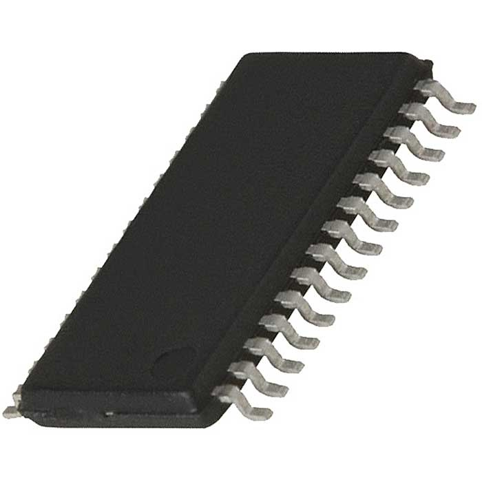ADS1248IPWR,  аналого-цифровой преобразователь Texas Instruments  с интегрированным     усилителем с программируемым коэффициентом усиления(PGA), 24 бит, 8-ми канальный,  сигма-дельта, корпус TSSOP-28 фото 1