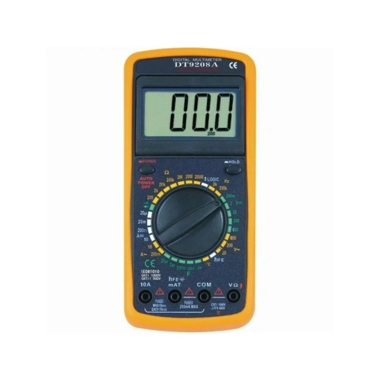 Мультиметр DT 9208А ТЕК фото 1