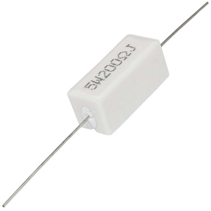 Мощный постоянный резистор RUICHI RX27-1 200 Ом 5W 5% / SQP5, керамо-цементный   корпус фото 1