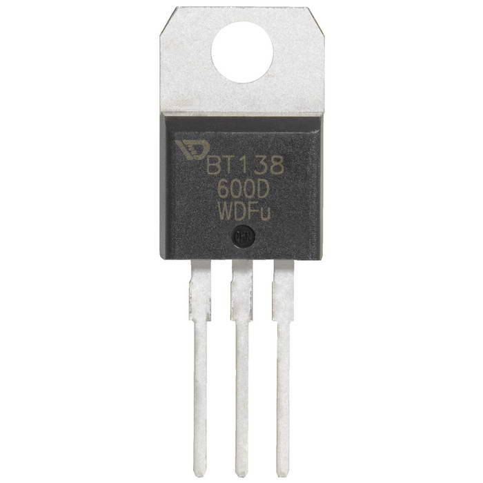 BT138-600D Weida симистор (триак), 600 В, 12 А, TO-220AB фото 1
