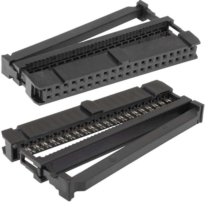 Разъём IDC-40F RUICHI, 40 контактов фото 1