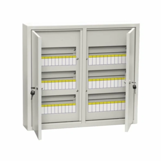Корпус металлический IEK ЩРн-72з серый IP31 540х600х120 (MKM14-N-72-31-Z) фото 1