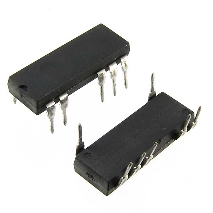 DCP010505BP, Миниатюрный нерегулируемый изолированный DC/DC преобразователь Texas  Instruments,  1Вт, 5В выход, корпус PDIP-7 фото 1