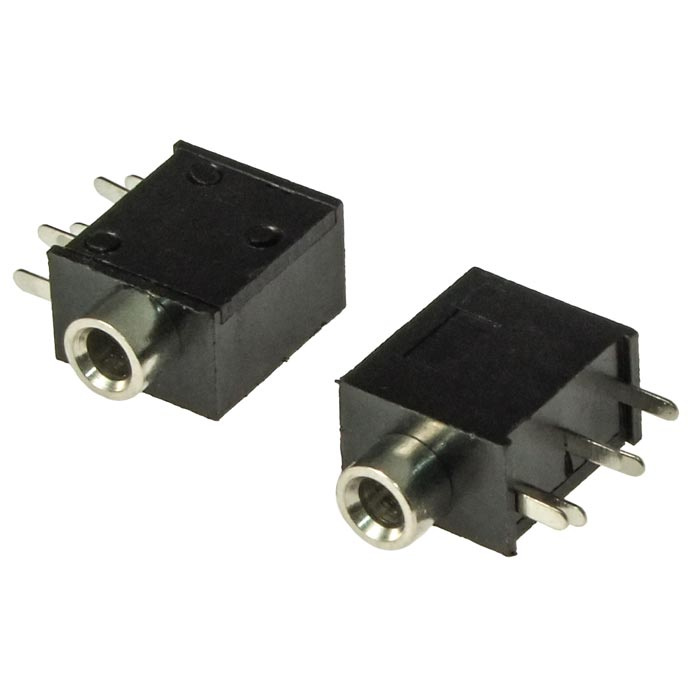 Разъём аудио RUICHI TKX3-3.5-11 PCB jack, гнездо на плату фото 1