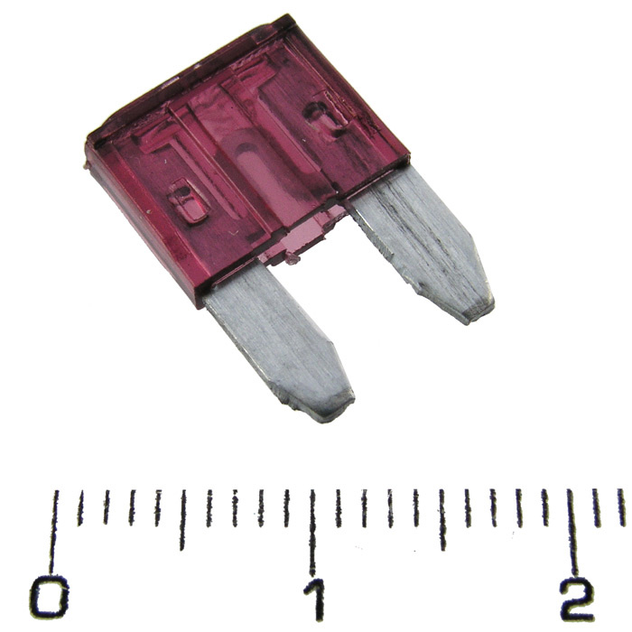 Предохранитель флажковый мини RUICHI S1035-1, 40 A, 32 В, -40…+125 °C фото 1