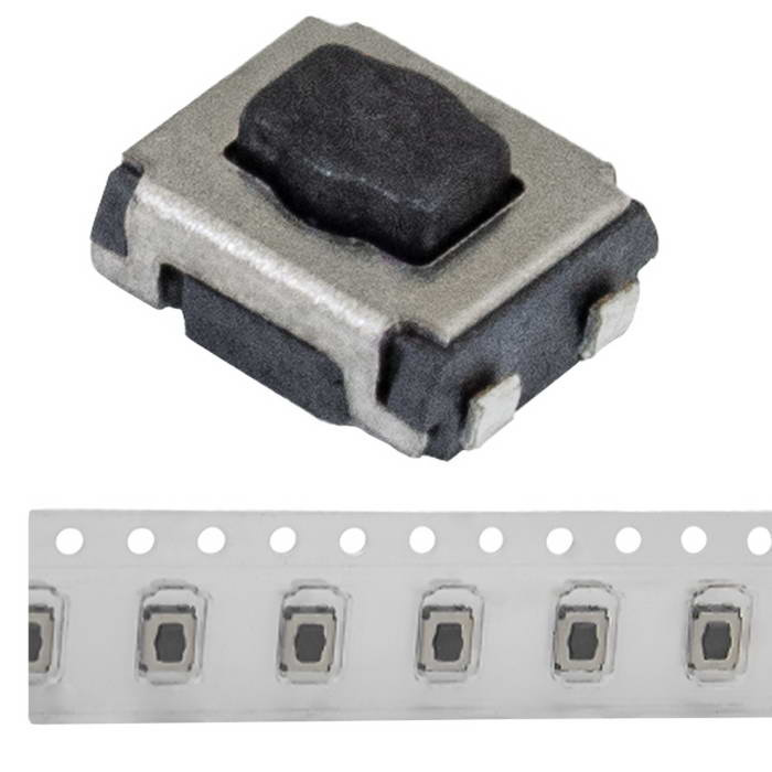 Тактовая кнопка RUICHI IT-1100, 4х6х2 мм фото 1