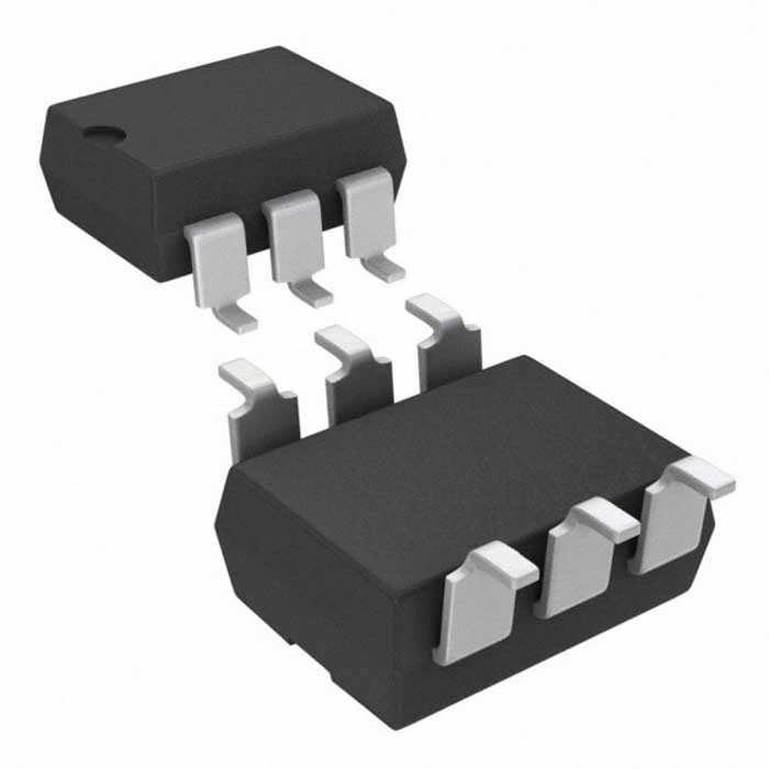 PVT412ASPBF, Твердотельное оптоэлектронное реле Infineon Technologies, MOSFET,  однополярное,  нормально разомкнутое, 0-  400В, 240мА AC, 360мА DC, корпус SMT6 фото 1