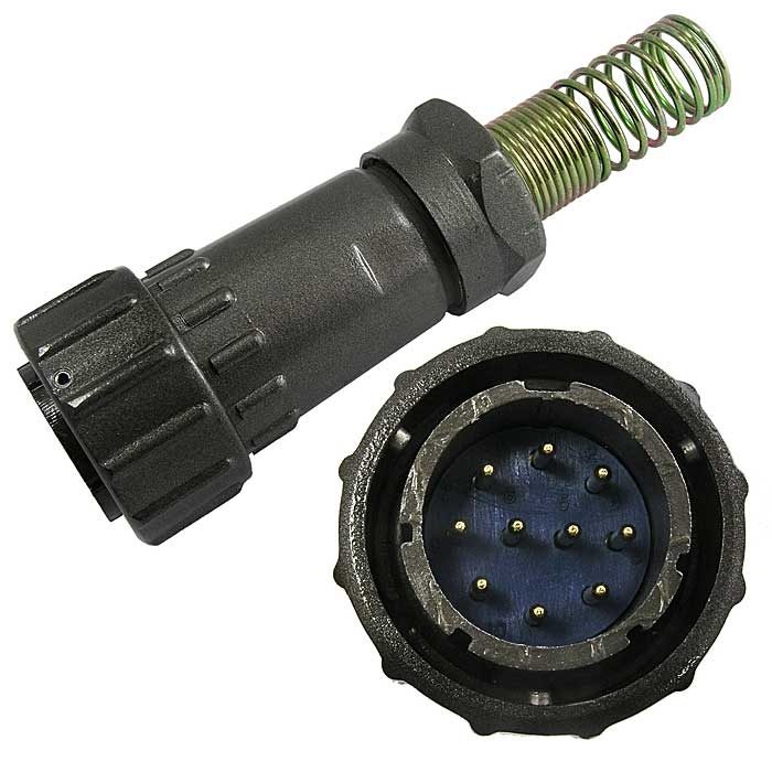Разъём быстроразъёмный RUICHI FQ24-10pin TJ-12, 10-ти контактный фото 1