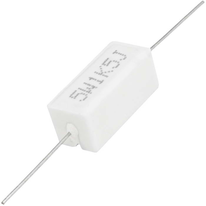 Мощный постоянный резистор RUICHI RX27-1 1.5 кОм 5W 5% / SQP5, керамо-цементный  корпус фото 1