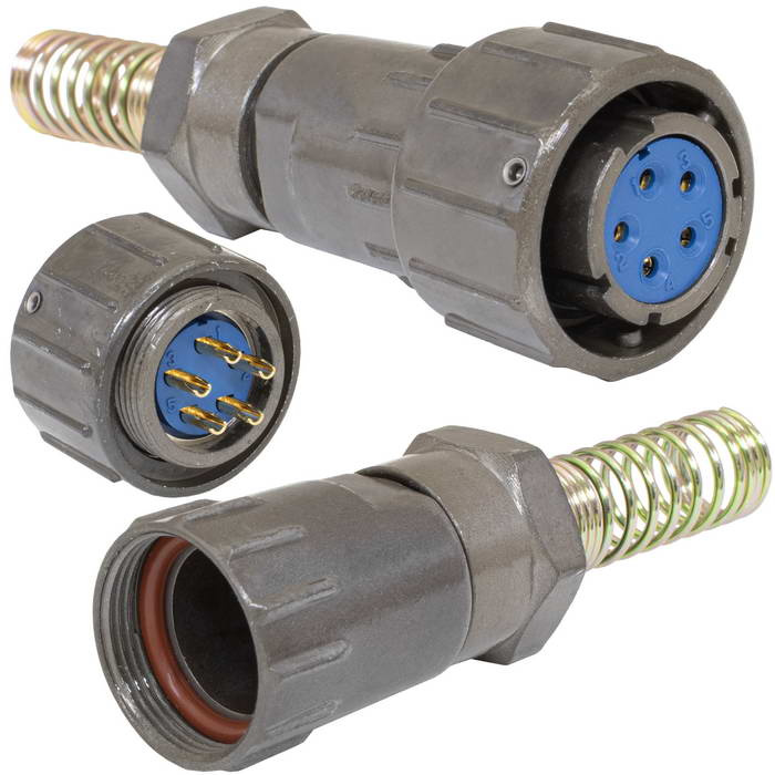 Разъём быстроразъёмный RUICHI FQ18-5pin TK, 5-ти контактный фото 1