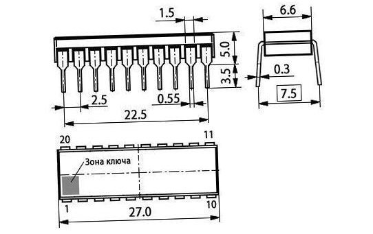 Отечественные микросхемы КР580ВА87 фото 2