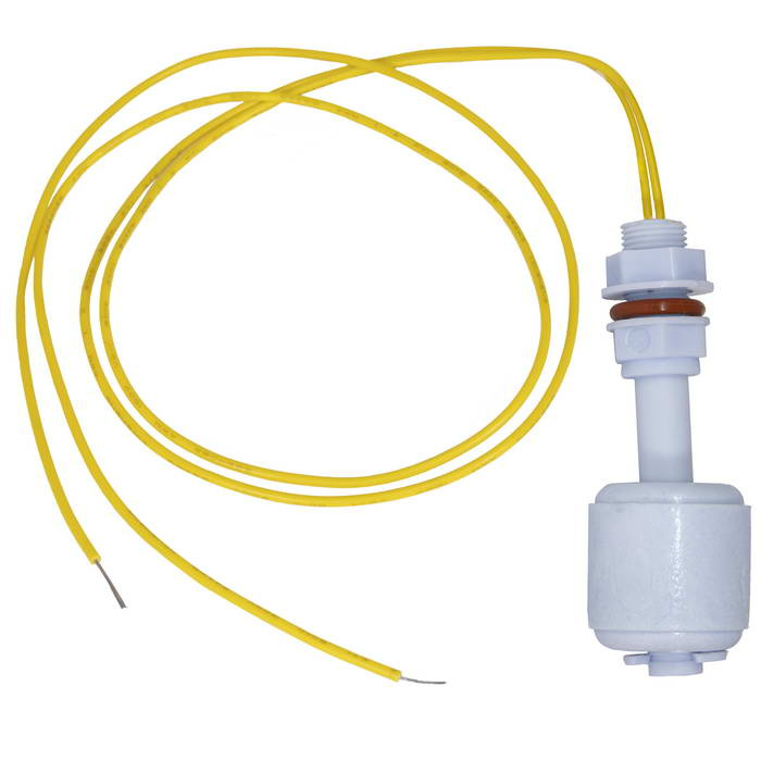 Поплавковый выключатель RUICHI PVC-8M, IP68, белый фото 1