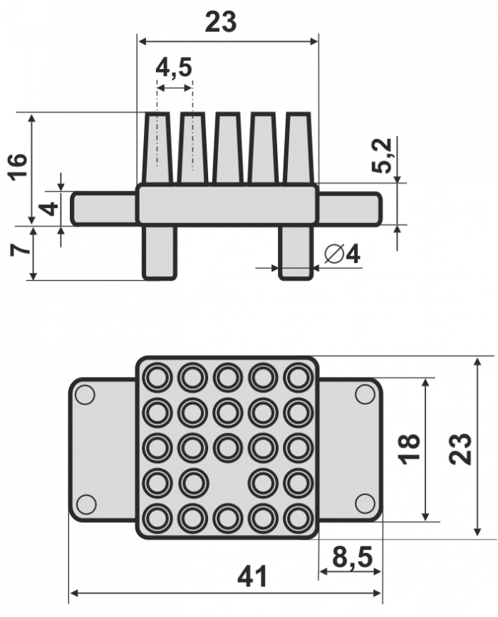 Охладители И-535 41х23х16 фото 2