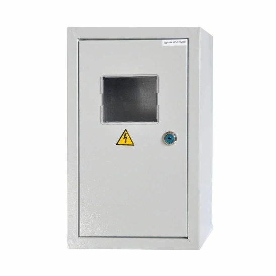 Корпус ЩМП 370х325х180 IP54 навесной с окном, металл KRZMI фото 1