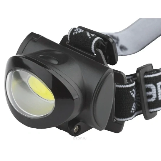 Фонарь ЭРА GB-601 COB LED налобный фото 1