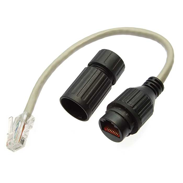 Разъём герметичный SZC-16-RJ45-2 ip68, 1 А фото 1