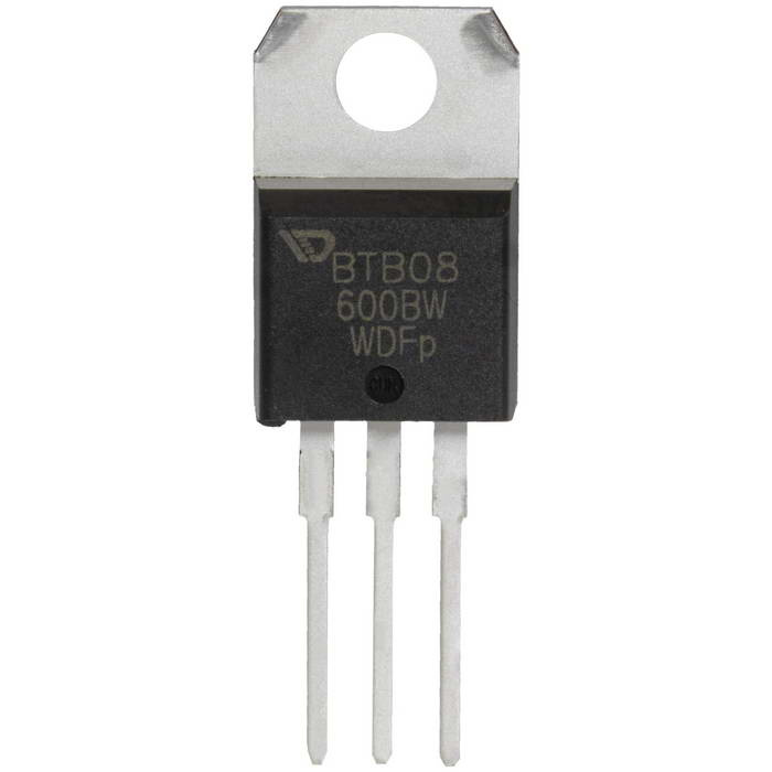BTB08-600BW Weida симистор (триак), 600 В, 8 А, TO-220AB фото 1