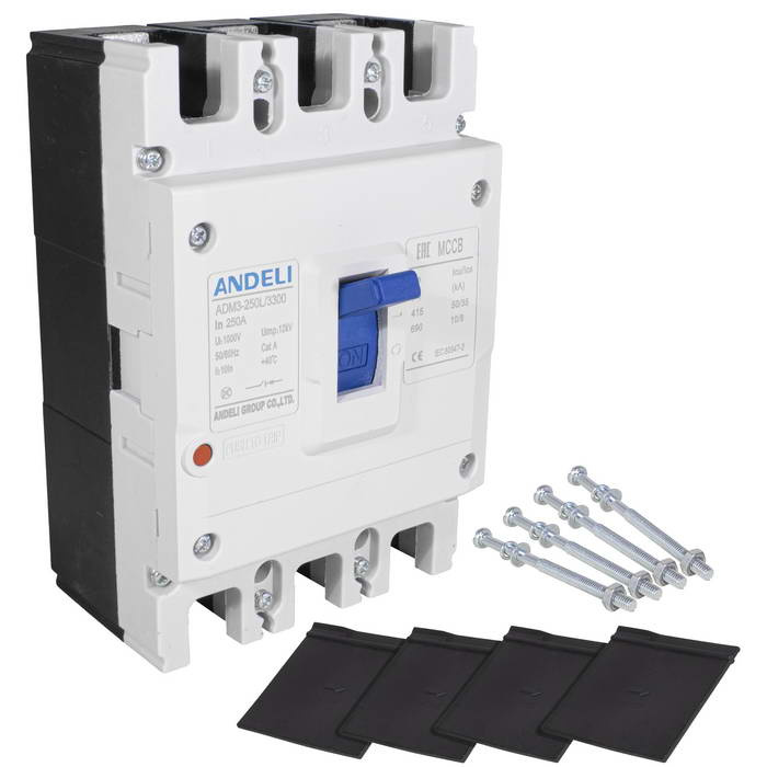 Автоматические выключатели ADM3-250L/3P 250A 50KA фото 1