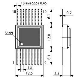 Отечественные микросхемы 590КН12 фото 1