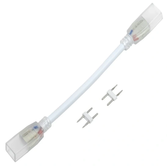 Коннектор IEK (212-05) MONO 12мм 5шт (разъем -10см - разъем)  IP67 для светодиодной ленты 12 мм фото 1