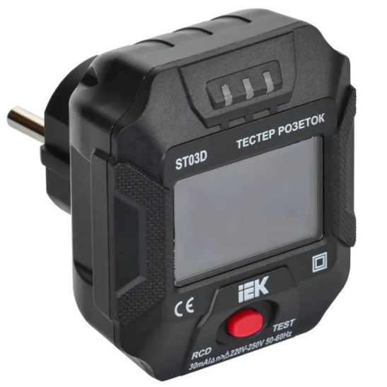 Тестер розеток ARMA2L 5 ST03D IEK (A2L5-ST14-03) фото 1