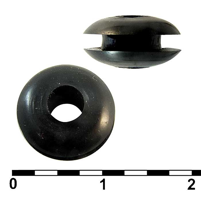 Втулка проходная RUICHI 3х8х5х4.5х1.5, резина EPDM фото 1